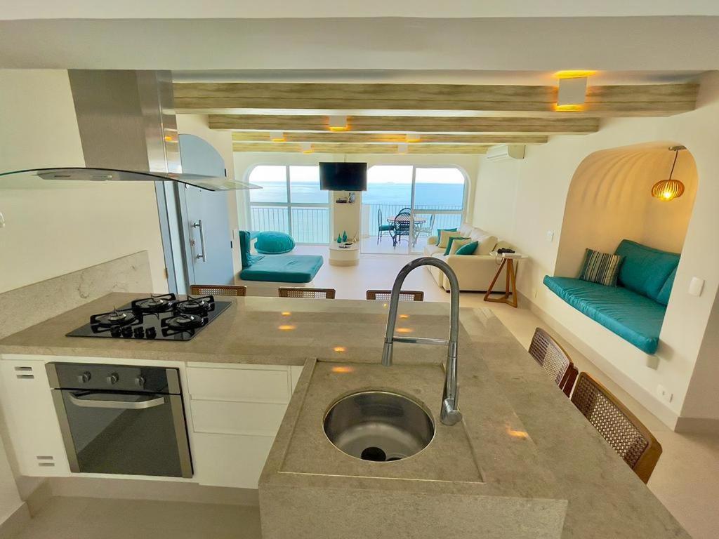 Apartamento Guaruja Morro Do Maluf De Frente Ao Mar! エクステリア 写真